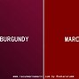 Warna Maroon Dan Merah Tua